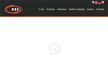 Tablet Screenshot of kes.cz