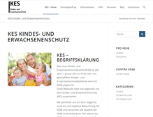 Tablet Screenshot of kes.ch